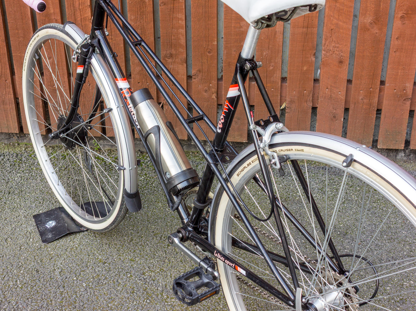 Raleigh Ebony 1980s E-Vintage electric classic ladies bike