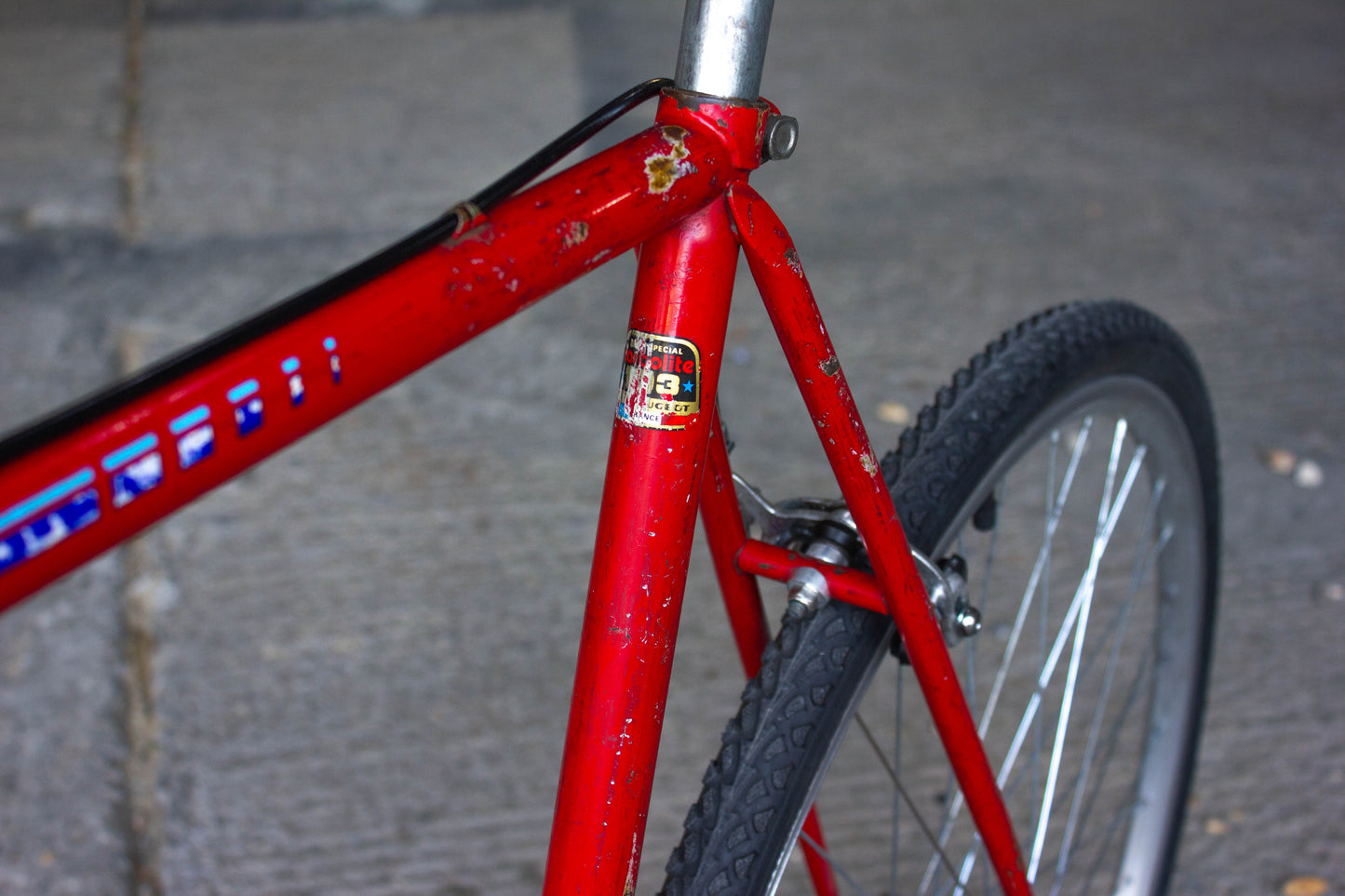 Peugeot Equipe Fixie RAT Urban Fixie custom build vintage bike