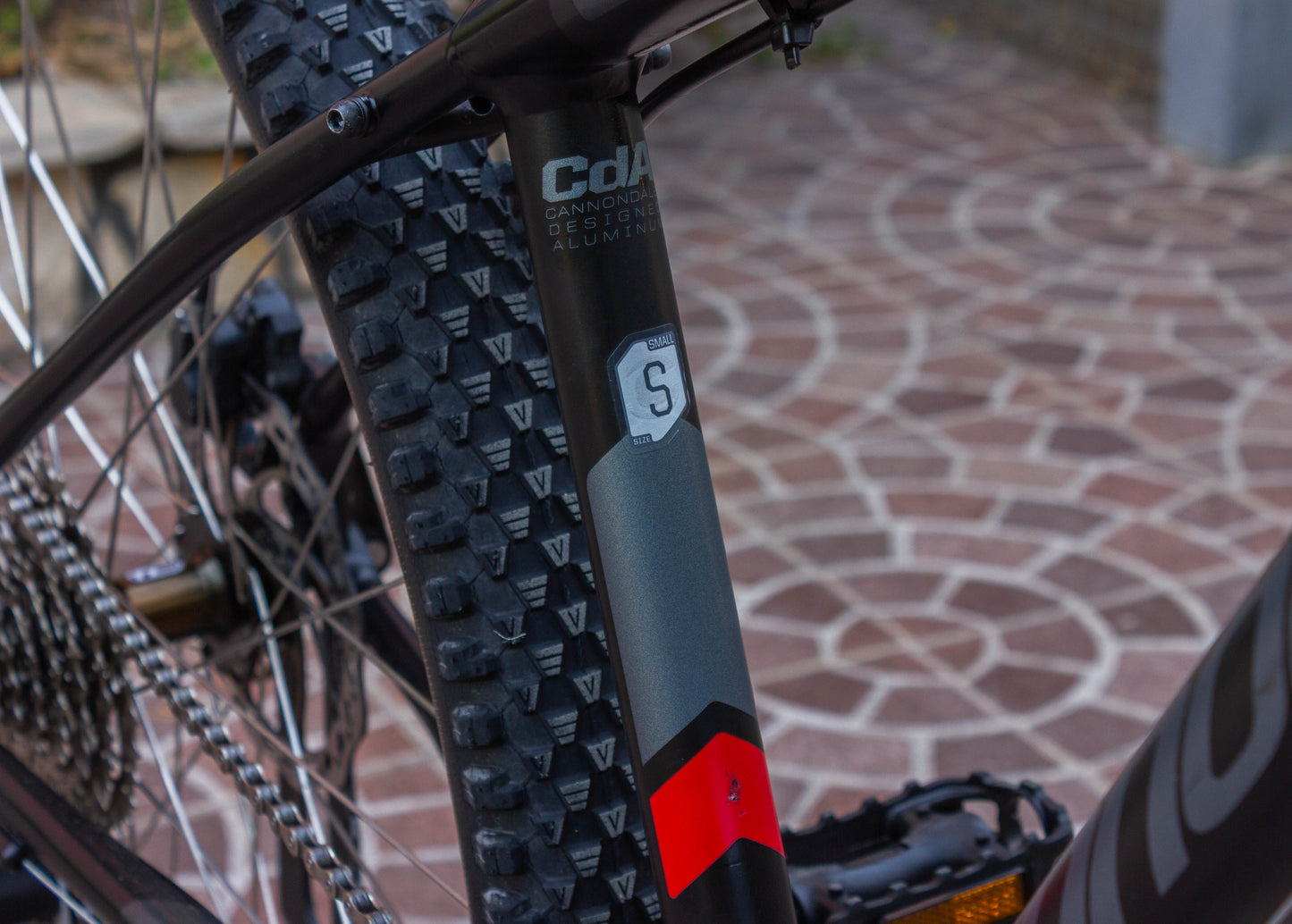 MTB CANNONDALE Trail 6 GOOD Cond. Size S 27.5 Upgrade 1x Skeleton ODI Custom