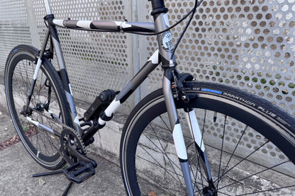 6KU Steel Custom Build Singlespeed Fixie refurbished