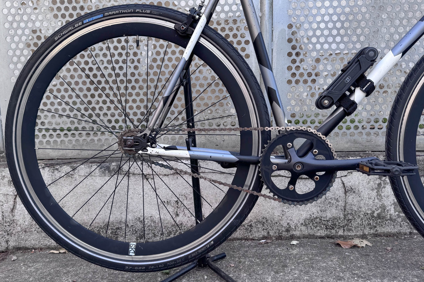 6KU Steel Custom Build Singlespeed Fixie refurbished