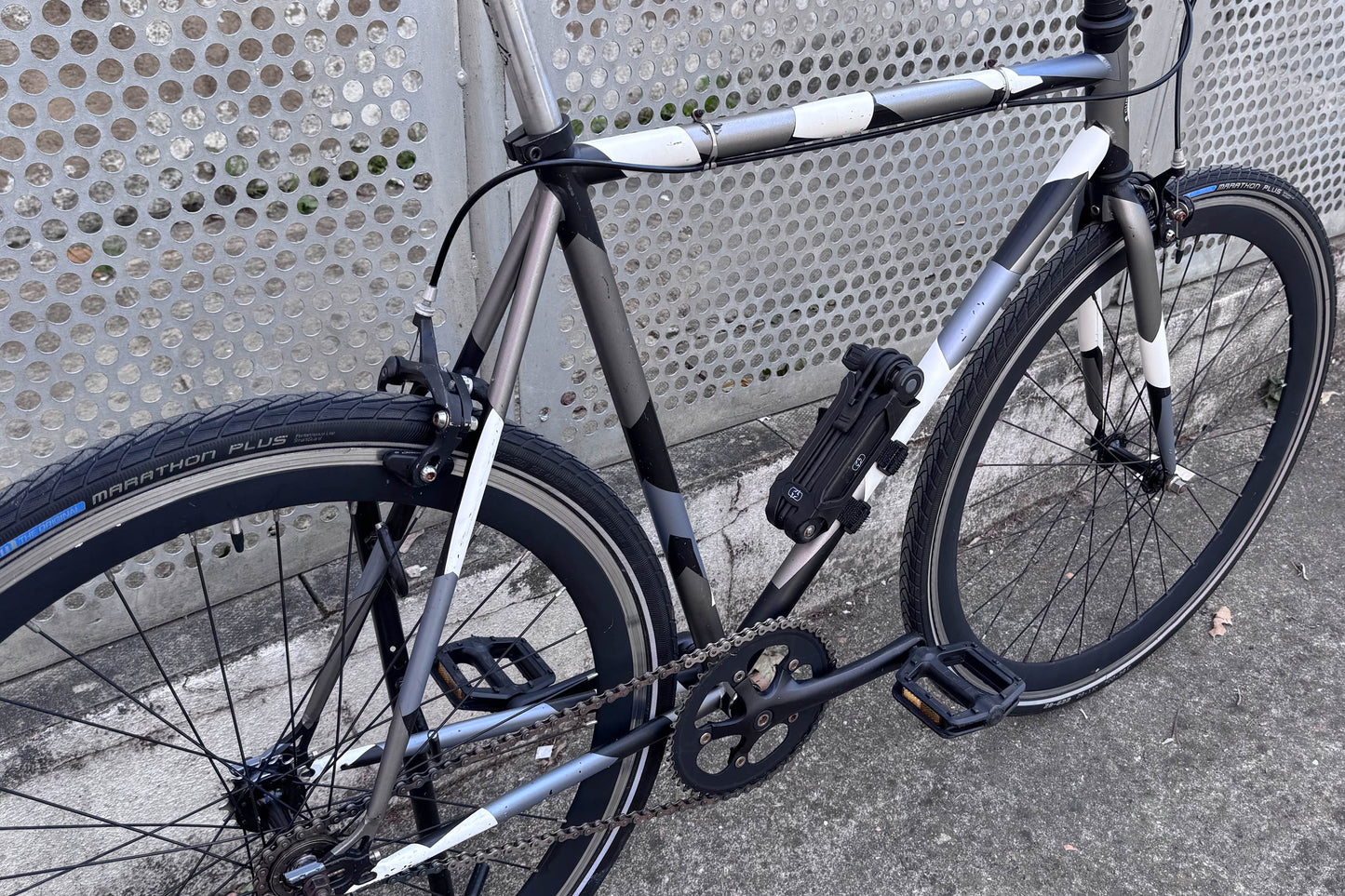 6KU Steel Custom Build Singlespeed Fixie refurbished