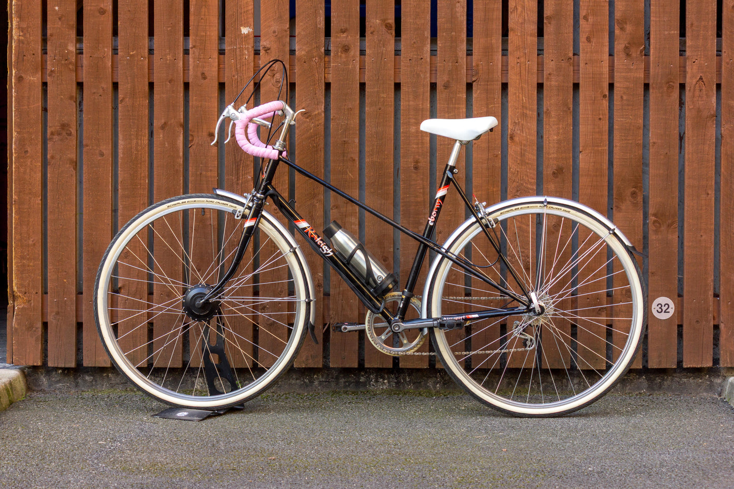 Raleigh Ebony 1980s E-Vintage electric classic ladies bike