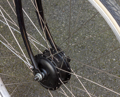 Raleigh Ebony 1980s E-Vintage electric classic ladies bike