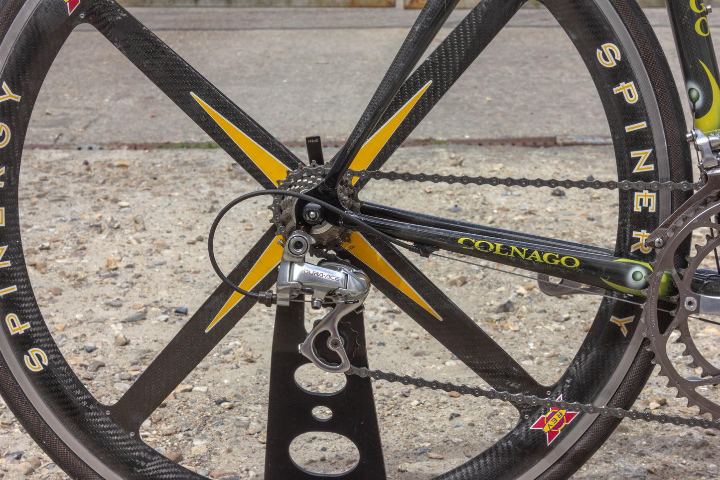 Colnago C40 25th Anniversary Dura Ace Spinergy Vintage Road Bike