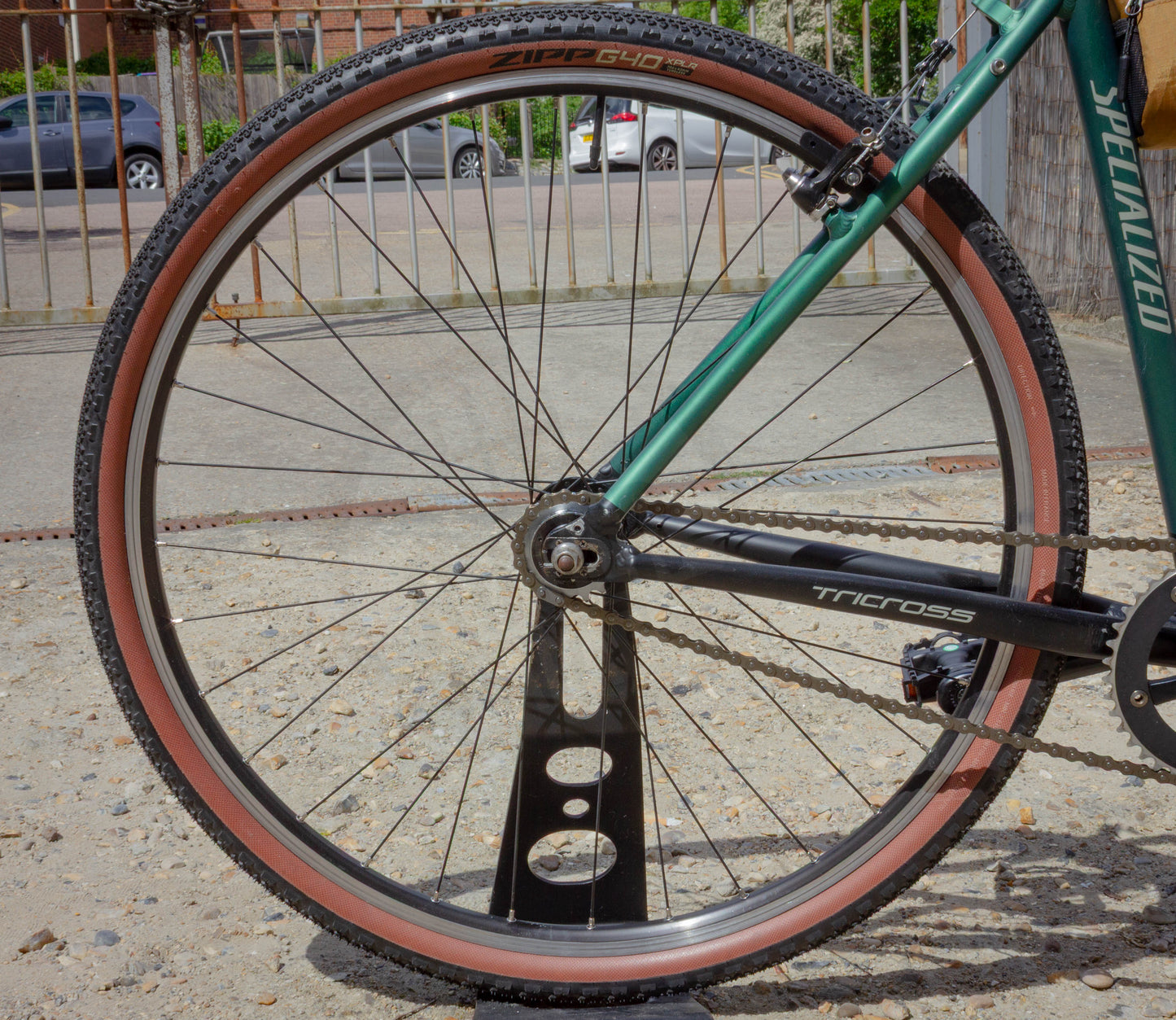 Specialized Tricross Gravel with Bag lightweight Singlespeed