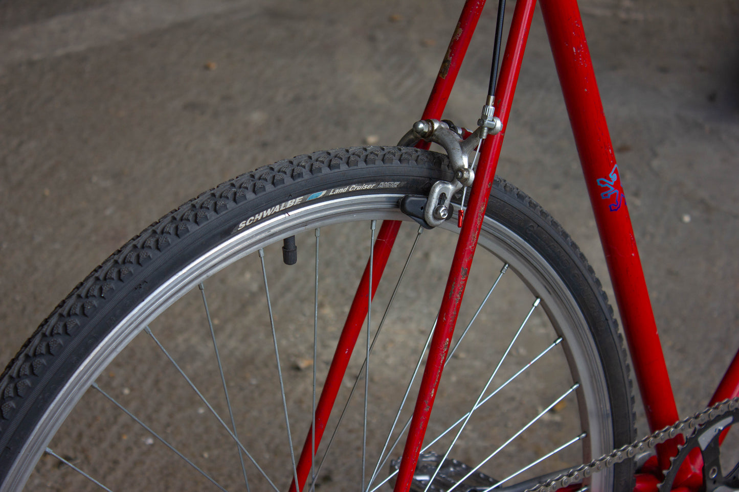 Peugeot Equipe Fixie RAT Urban Fixie custom build vintage bike