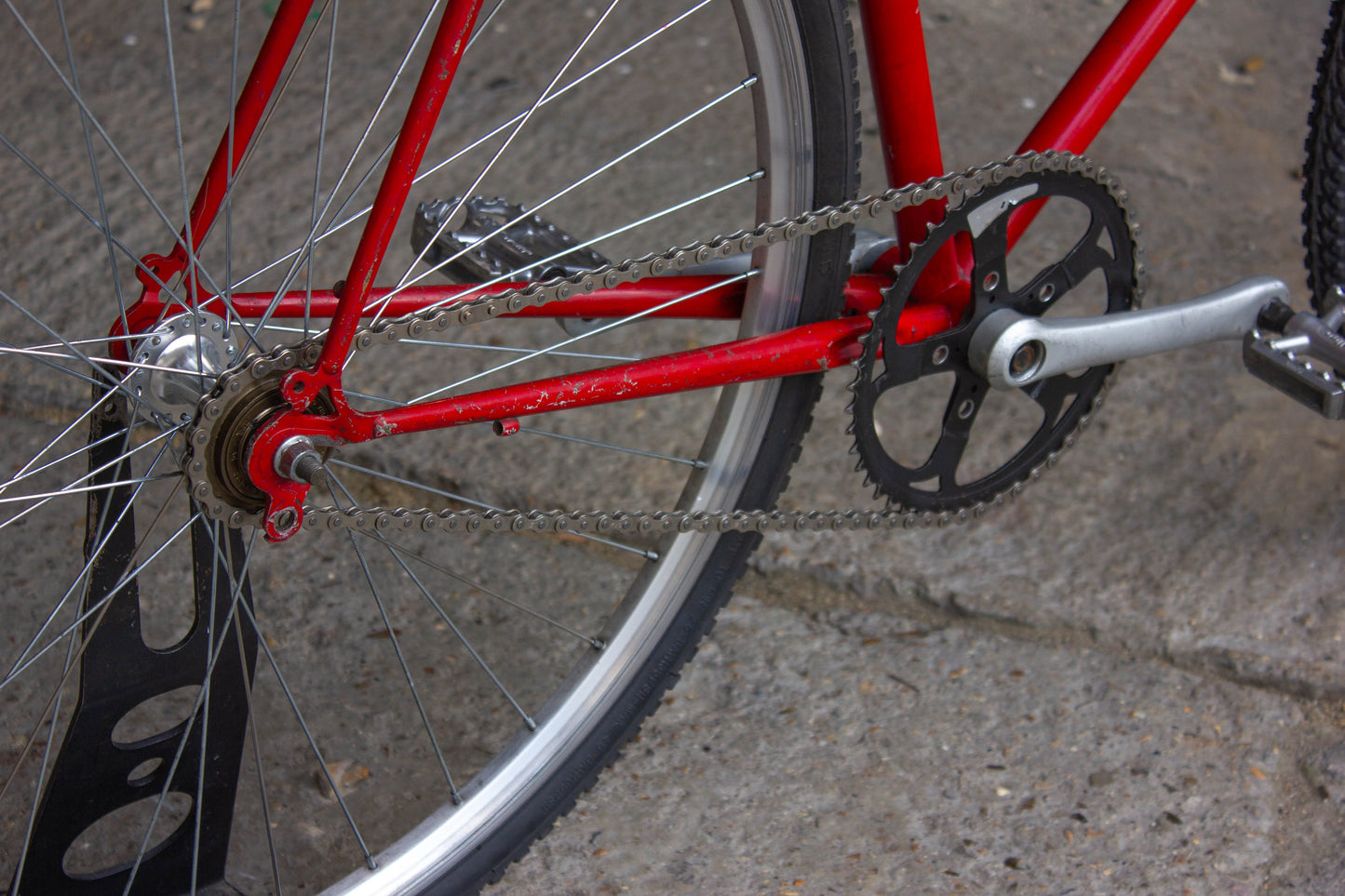 Peugeot Equipe Fixie RAT Urban Fixie custom build vintage bike