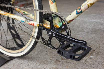 6KU Fixie POST OPERA 1of1 CUSTOM BUILD Stamps wooden