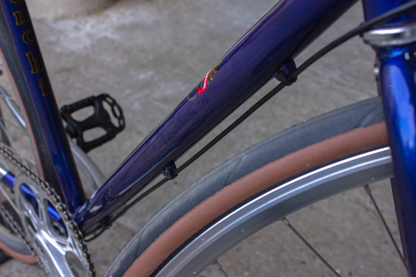 Bianchi Pista Via Brera Custom Built Collectable full restore 1of1