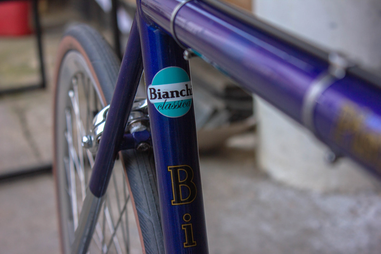 Bianchi Pista Via Brera Custom Built Collectable full restore 1of1