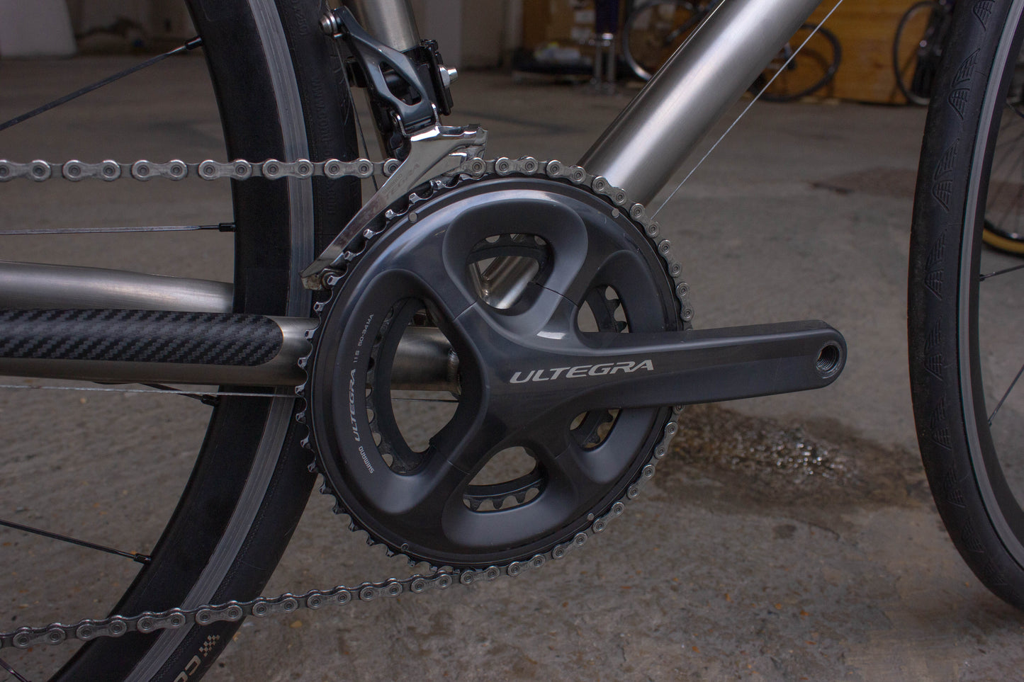 Van Nicholas Titanium Road Endurance Bike Ultregra