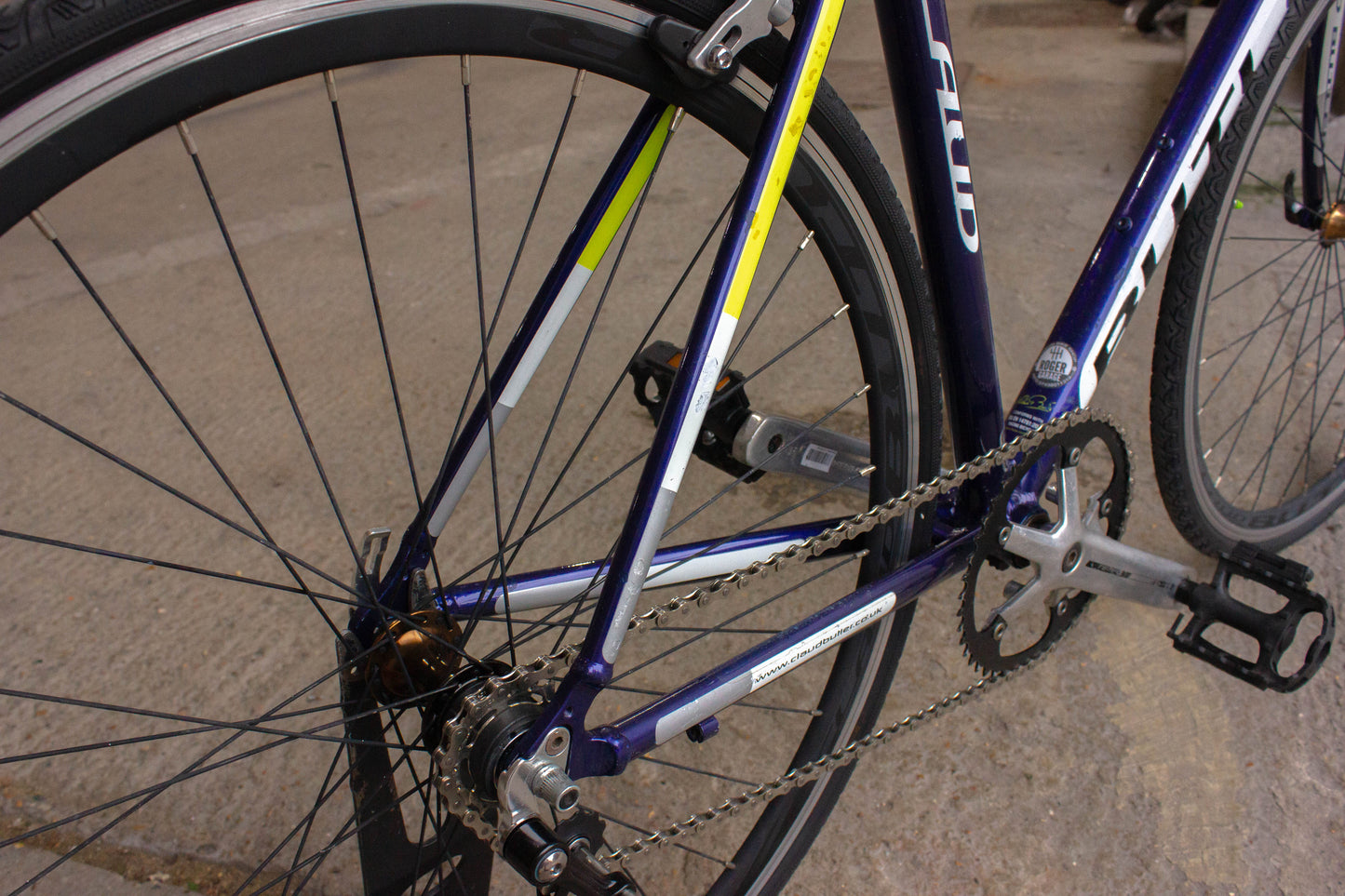 Claud Butler Echelon single speed converted full service average condition