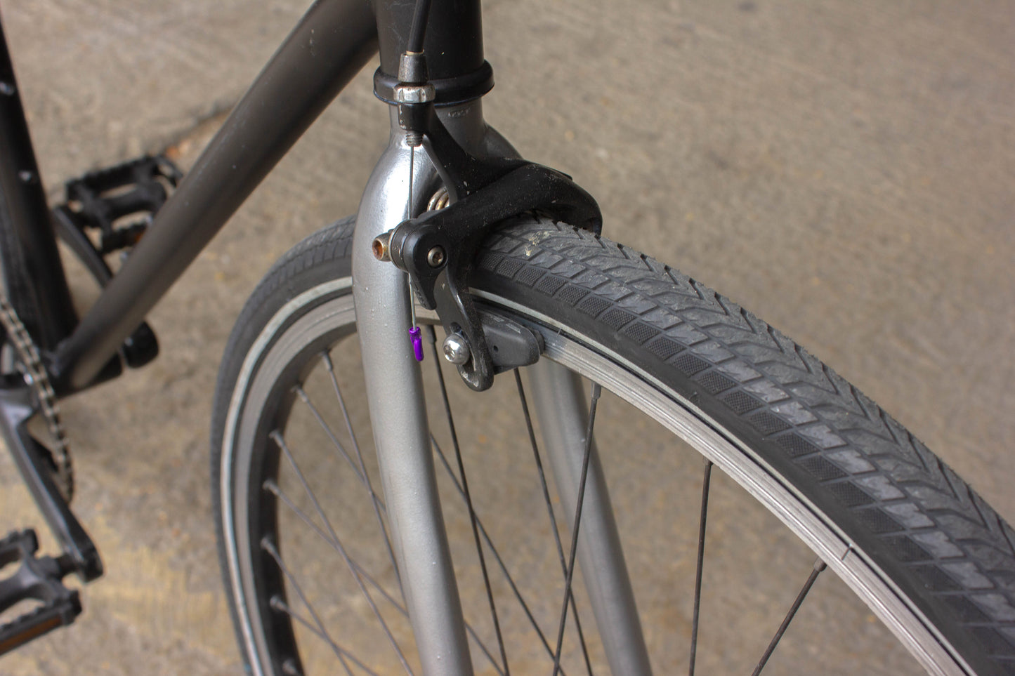 6ku single speed bike bmx style custom built good condition