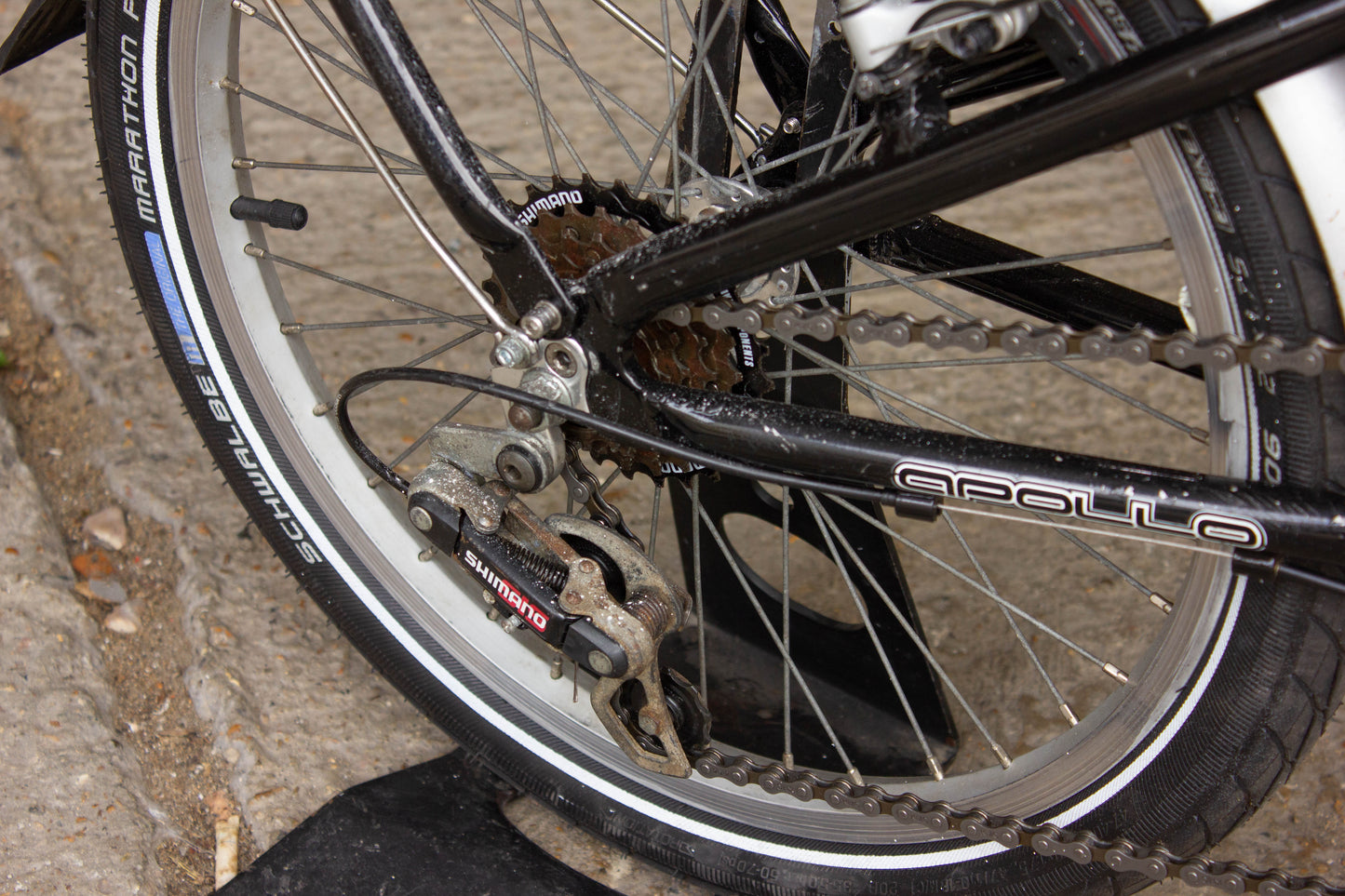 Apollo Transition lightweight Folding Bike serviced good condition