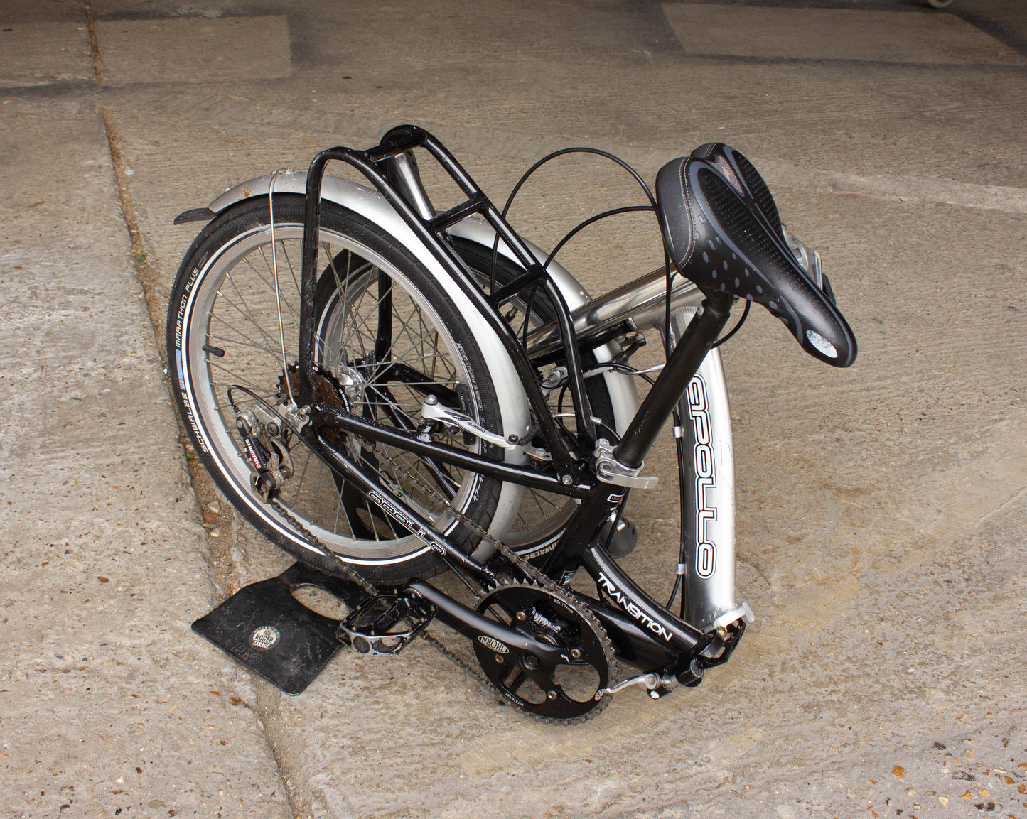 Apollo Transition lightweight Folding Bike serviced good condition